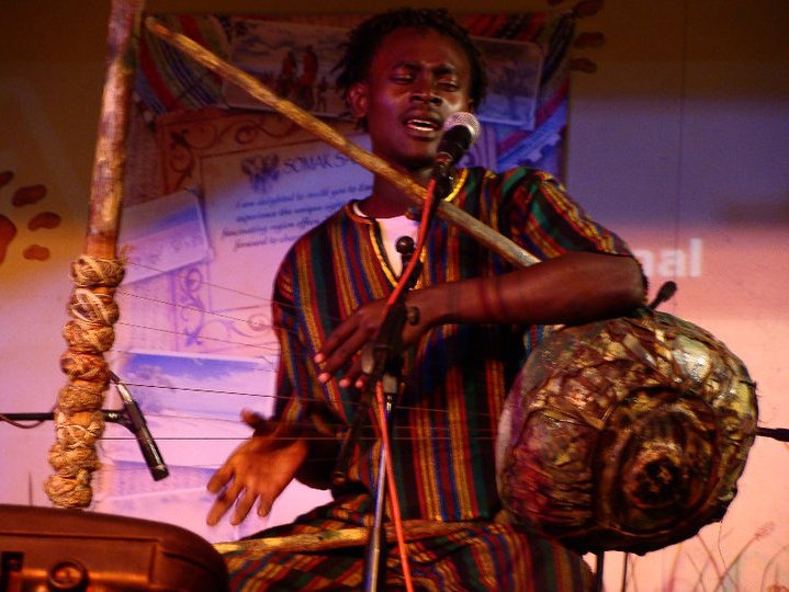 Kisii Man Playing Obokano photo