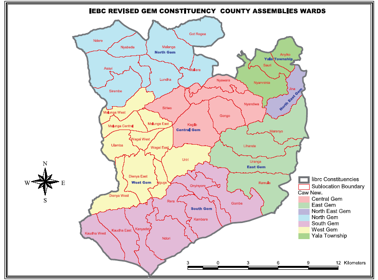 Gem Constituency Map