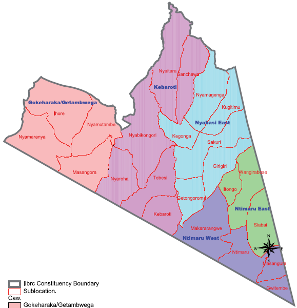 Kuria East Constituency Map